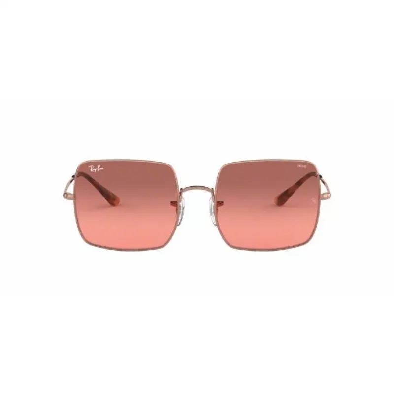 Óculos de sol Ray-Ban Square 1971 RB1971 dourado cinzento-escuro 54mm unissexo