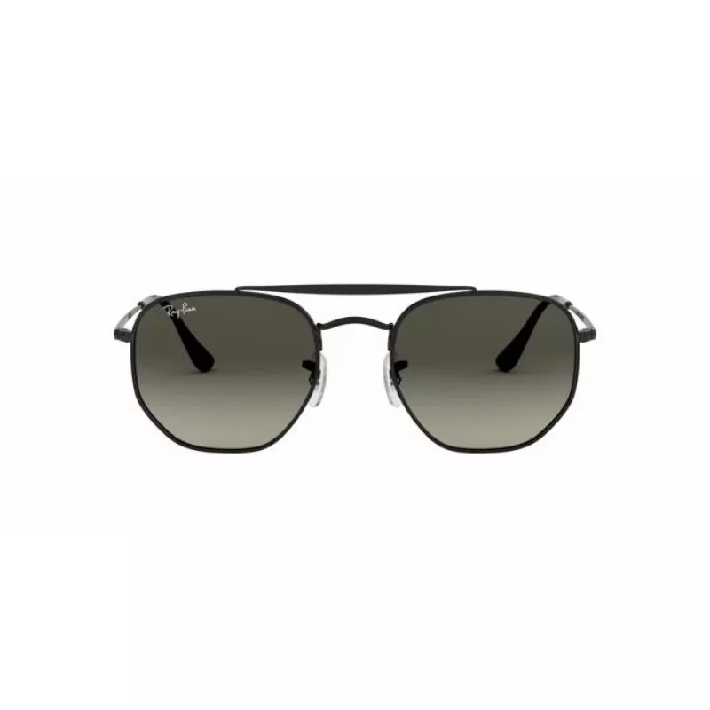 Óculos de sol Ray-Ban The Marshal RB3648 - armação preta, lentes verdes Classic G-15, 54/21/145 mm