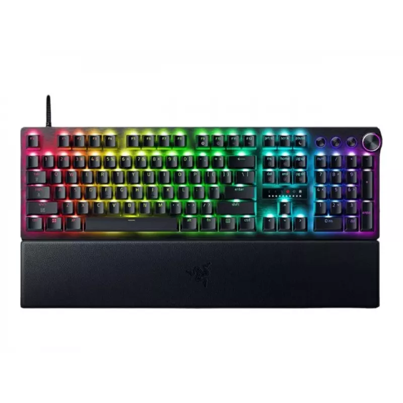 Razer Huntsman V3 Pro 8KHz Teclado Gaming - Com Fios - Layout US - Razer Analog Optical Switch Gen-2 - Preto