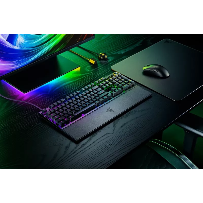 Razer Huntsman V3 Pro 8KHz Teclado Gaming - Com Fios - Layout US - Razer Analog Optical Switch Gen-2 - Preto