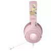 Razer Kraken V4 X Pokemon Pikachu & Eevee Edition Auscultadores gaming com fio, USB-C, 40 mm