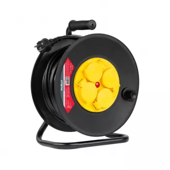 Extensão elétrica Rebel 4 tomadas, 25m, IP44