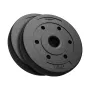REBEL ACTIVE Conjunto de pesos de betume 2x10kg, furo de 51mm - para barras de halteres olímpicas