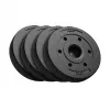 Conjunto de pesos de betume REBEL ACTIVE 4x5kg, furo 51mm - para halteres olímpicos