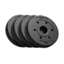 Conjunto de pesos de betume REBEL ACTIVE 4x5kg, furo 51mm - para halteres olímpicos