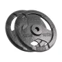 REBEL ACTIVE Conjunto de pesos em ferro fundido 2x10kg, furo 31mm, discos com pegas, preto