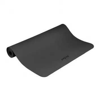 Tapete de treino REBEL ACTIVE 200x115x1 cm TPE preto para ioga, pilates, fitness