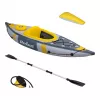 REBEL ACTIVE Barco insuflável kayak 282x90x43 cm, Conjunto