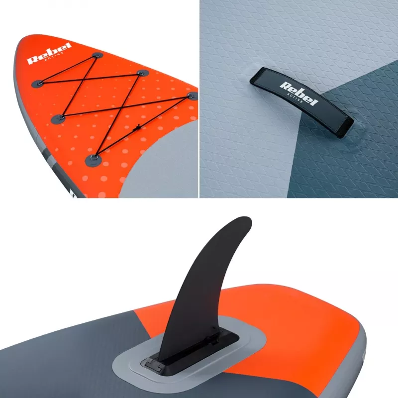 REBEL ACTIVE RBA-4500 prancha de SUP insuflável 350 cm laranja