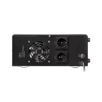 Fonte de alimentação de emergência de parede Rebel POWER-1000 – inversor de onda sinusoidal pura com função de carregamento 12V, 230V, 1000VA/700W