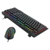 Conjunto gaming 4-em-1 Redragon: teclado RGB, rato, tapete de rato e headset