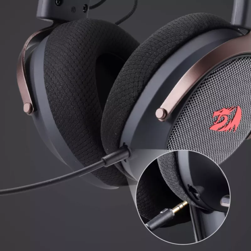 Headset gaming sem fios Redragon Arrow Pro H858 (Bluetooth + 2,4 GHz)