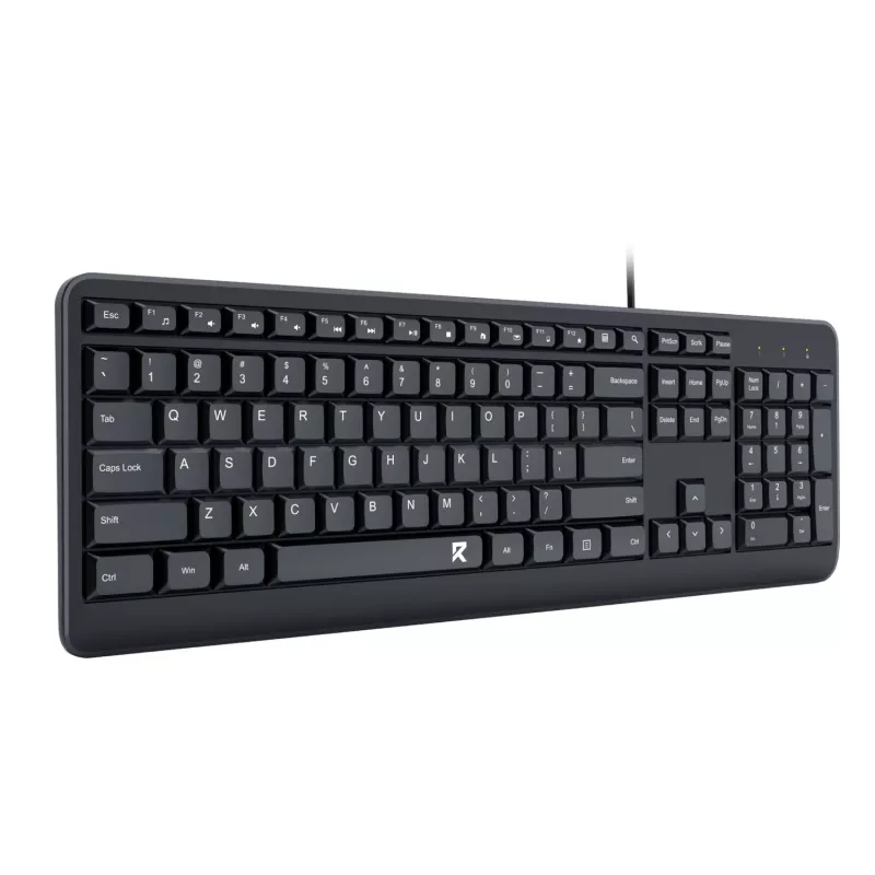 Redragon BK-7092 Teclado de escritório USB com fios tamanho completo
