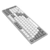 Teclado gaming USB Redragon BK-7113 SCISSOR de tamanho completo com fios - retroiluminação RGB, interruptores de tesoura de perfil baixo, 104 teclas, anti-ghosting, Preto
