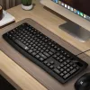 Redragon BK-7366 Teclado de escritório com fios membrana ergonómico tamanho completo - Preto