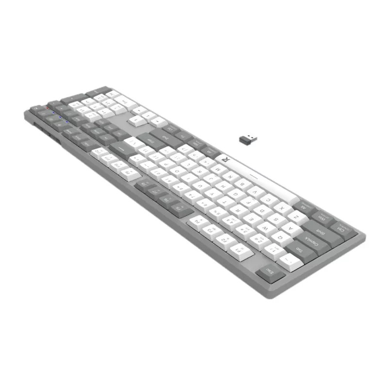 Redragon BK-7485 Teclado de escritório sem fios - cinzento