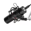 REDRAGON BLAZAR Microfone gaming USB cardioide e tripé, Preto