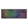 Redragon BRAGI PRO K688 98+1 Teclado mecânico sem fios Gasket (Triple Mode, RGB, Hot-Swappable, Cream Linear Switches)