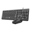 Redragon BS-7543 Combo de teclado e rato com fio, preto