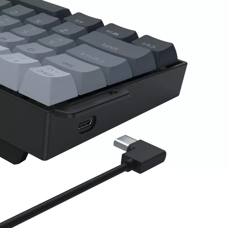 Teclado gaming Redragon FIZZ Magnetic+ 60% com fios