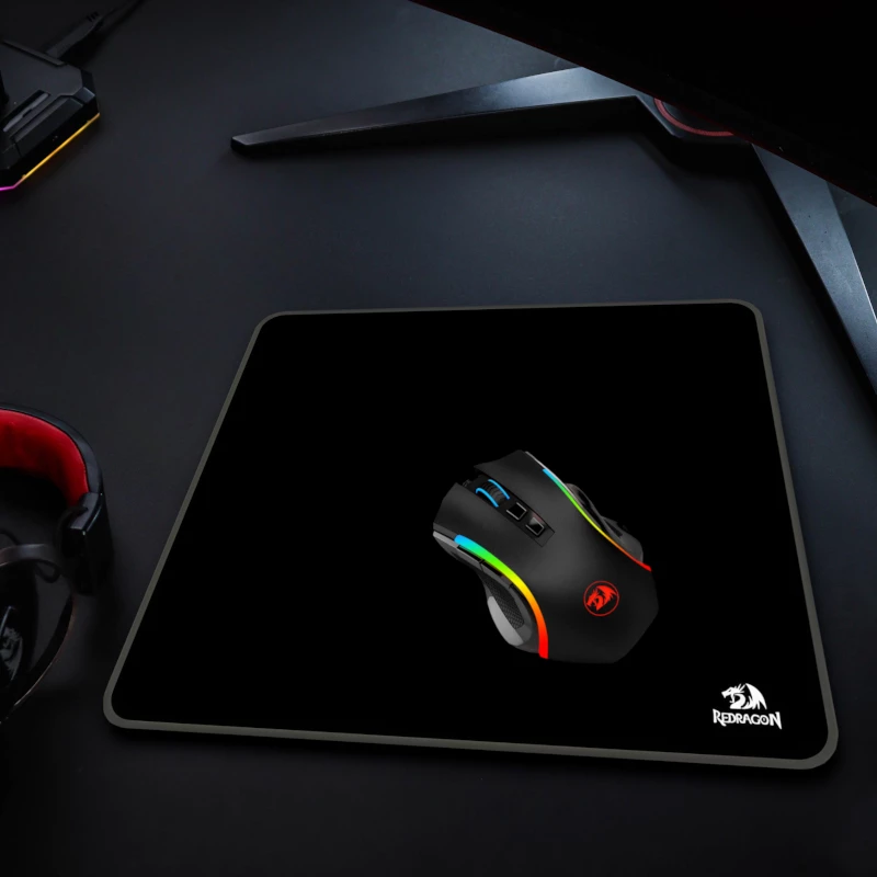 Tapete de rato gaming REDRAGON Flick 450x400mm preto