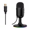 Redragon GM303 PULSAR Microfone de gaming e streaming - preto