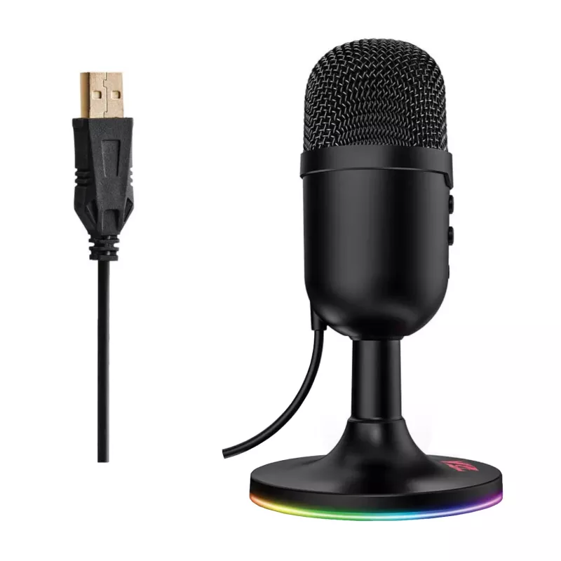 Redragon GM303 PULSAR Microfone de gaming e streaming - preto