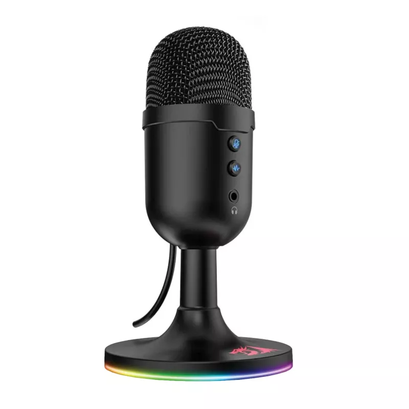 Redragon GM303 PULSAR Microfone de gaming e streaming - preto
