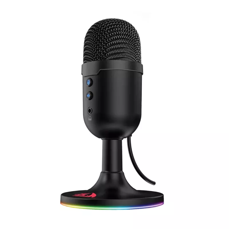 Redragon GM303 PULSAR Microfone de gaming e streaming - preto