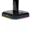 Redragon HA300 Scepter Pro Suporte para headset RGB com hub USB 2.0 de 4 portas