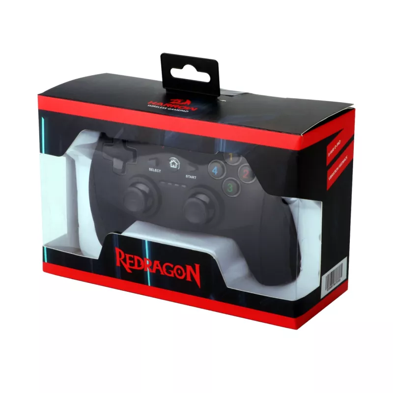 Comando para PC Redragon HARROW sem fios X/D-Input - preto