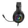 Redragon Hylas Auscultadores gaming Over-Ear RGB, Aux (microfone e auscultadores) / USB (apenas alimentação), preto