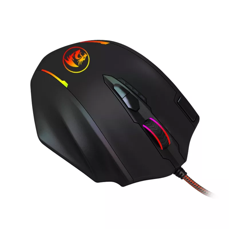 REDRAGON IMPACT 12400DPI Rato gaming MMO - Preto