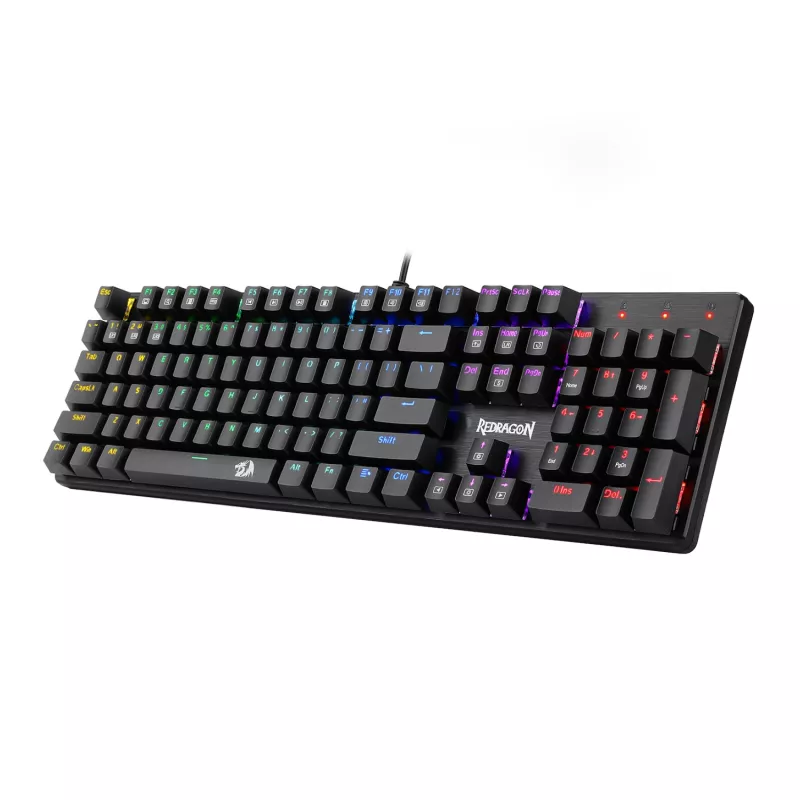 Teclado Gaming Mecânico Redragon K671 104 Teclas Full-Size RGB