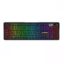 Redragon K762 TERRAFLARE PRO Teclado gaming sem fios RGB Gasket - 75% 82 teclas, tri-modo, hot-swappable, Double-Shot PBT, preto