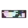 Teclado mecânico gasket full-size Redragon K762WB-RGB-PRO LCD - preto