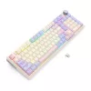 Redragon K768VI-WL Eisa 100 Teclado gaming sem fios, Lilac