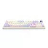 Redragon K768VI-WL Eisa 100 Teclado gaming sem fios, Lilac