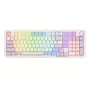 Redragon K768VI-WL Eisa 100 Teclado gaming sem fios, Lilac