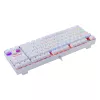 Teclado de gaming mecânico Redragon KUMARA 87 teclas com retroiluminação RGB - branco