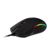 Rato gaming ótico com fios Redragon M719 INVADER RGB 10000 DPI - preto