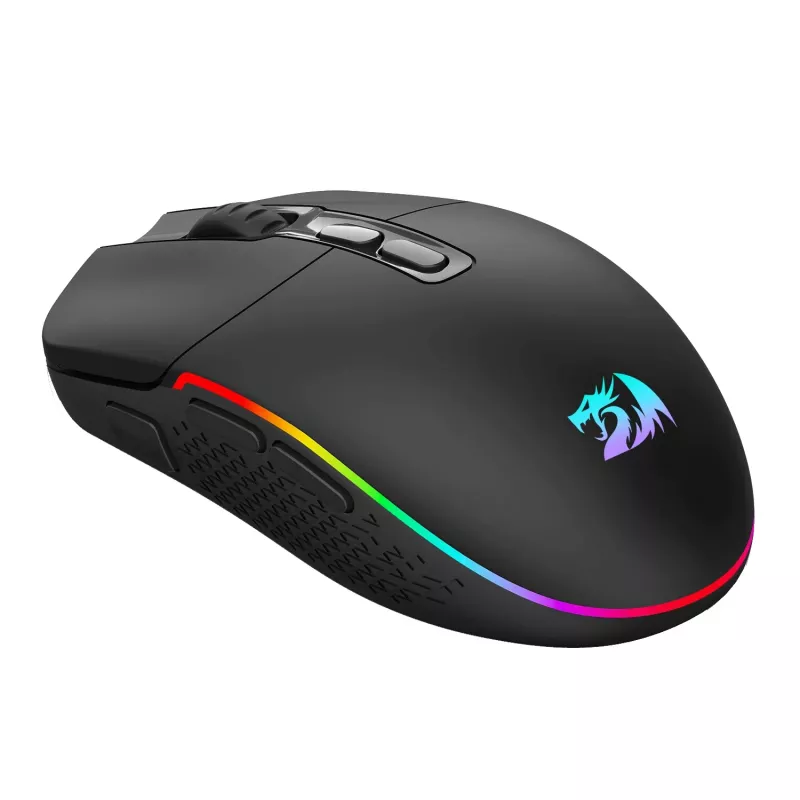 Rato gaming sem fios Redragon M719 Pro INVADER 10000DPI 2.4GHz - preto