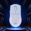 Redragon M916 PRO 1K Rato gaming sem fios de 3 modos – branco