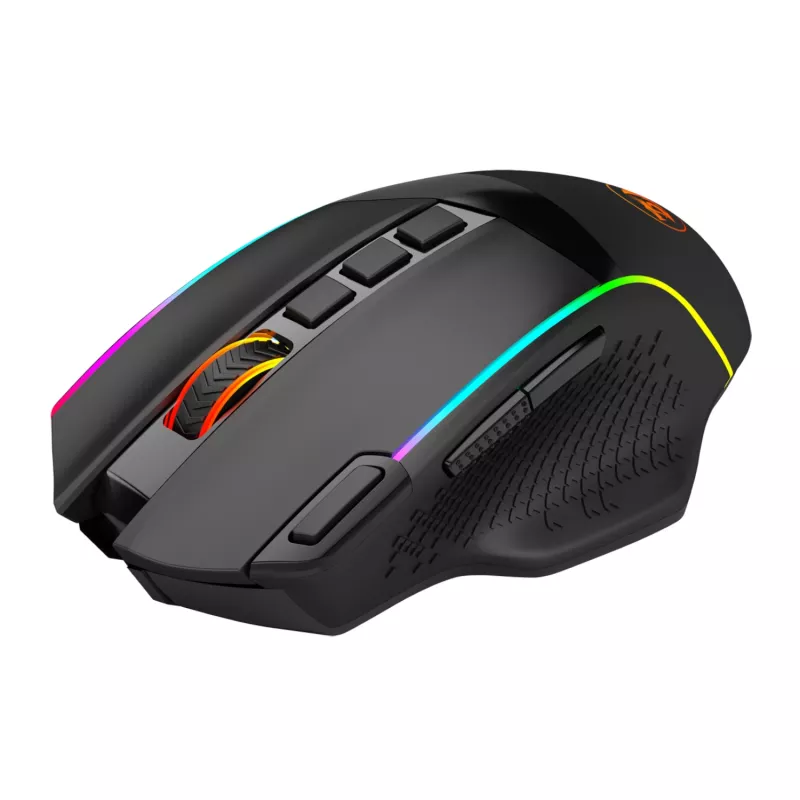 Rato gaming sem fios Redragon M991 RGB PRO ENLIGHTENMENT 26000 DPI Tri-Mode - preto