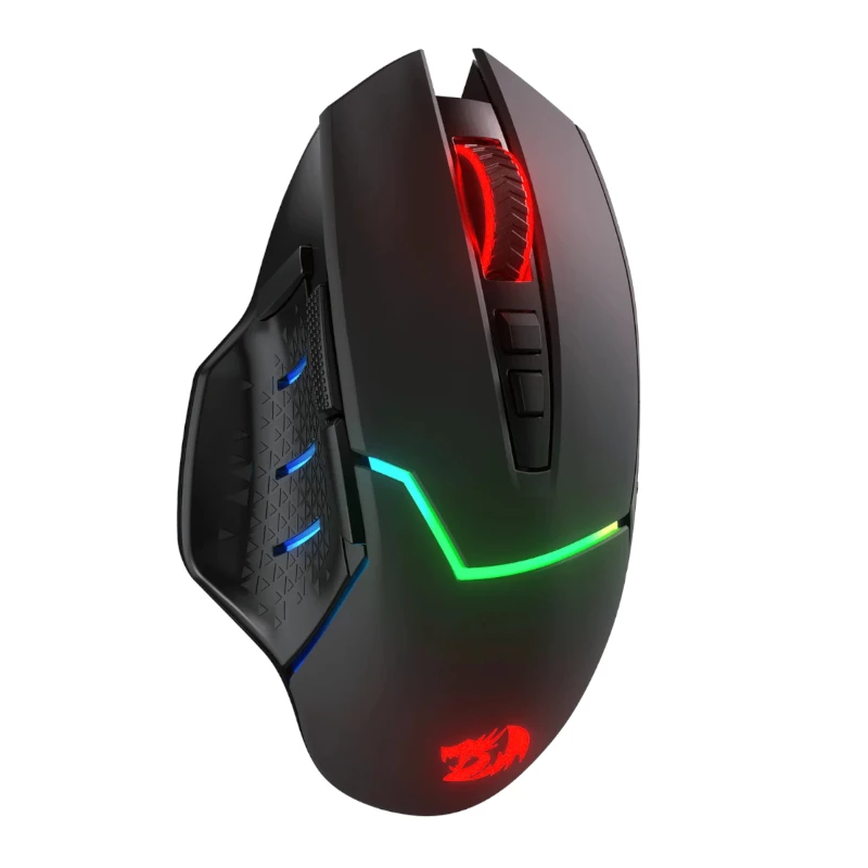 Rato Gaming Sem Fios REDRAGON Mirage Pro 8000DPI RGB - Preto