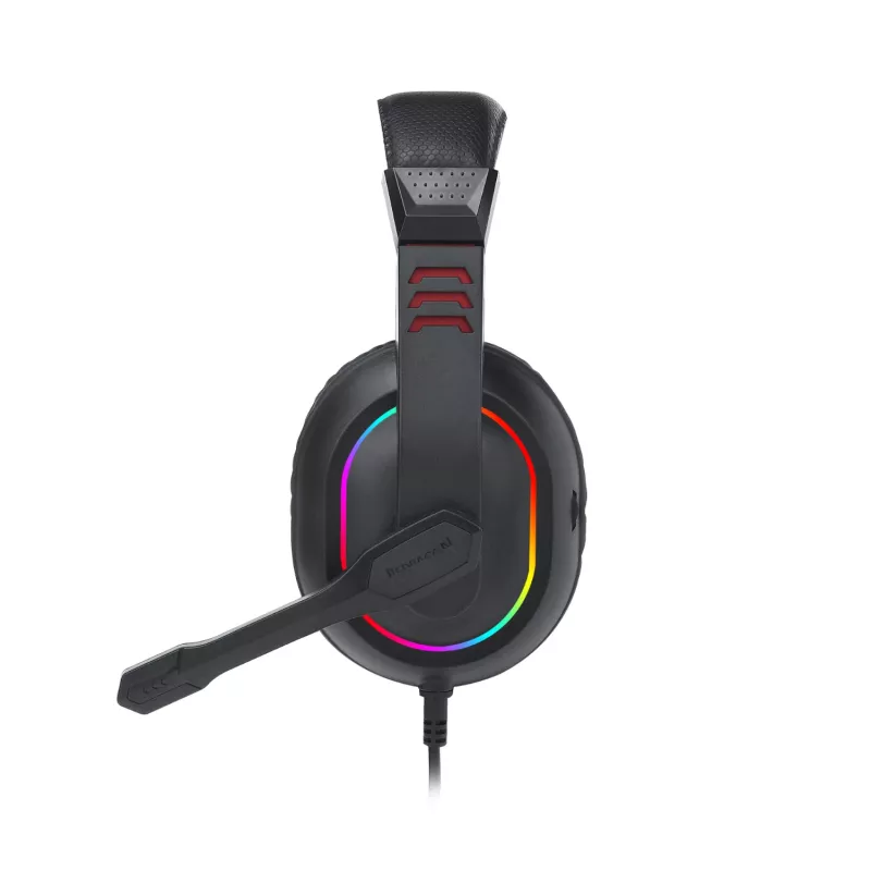 Redragon ARES Headset gaming over-ear Aux RGB - preto
