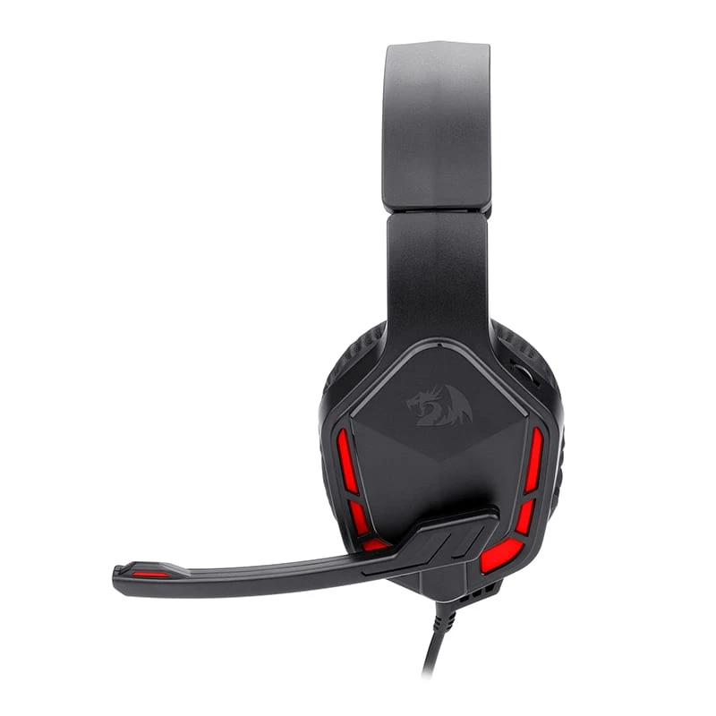Headset Gaming Over-Ear THEMIS Aux REDRAGON - Preto