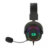 Headset gaming over-ear REDRAGON ZEUS-X USB RGB - preto