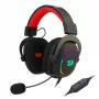 Headset gaming over-ear REDRAGON ZEUS-X USB RGB - preto