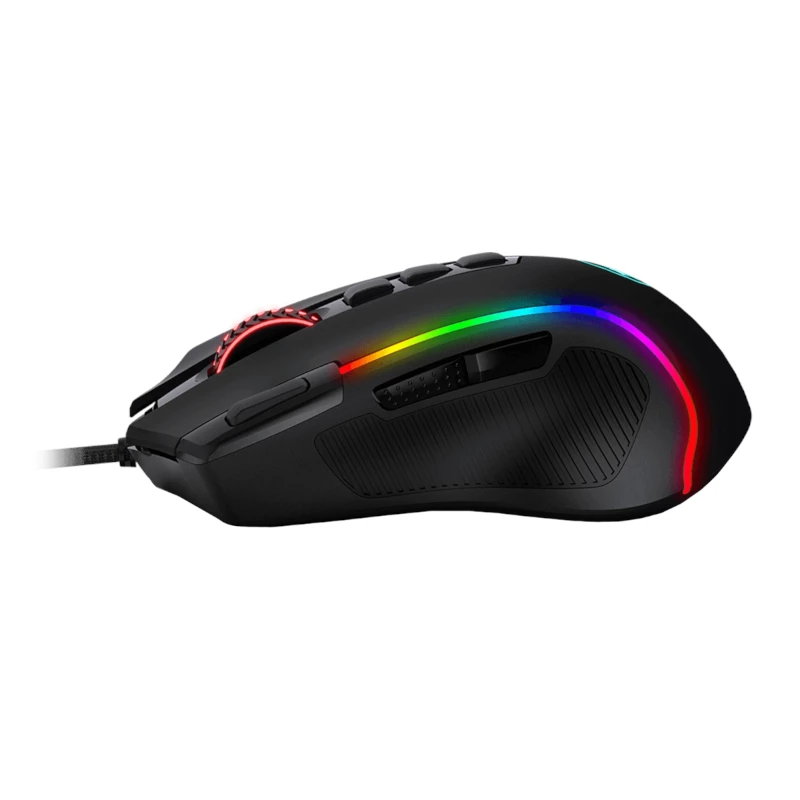 Rato Gaming Ergonómico RGB REDRAGON PREDATOR 4000DPI - Preto